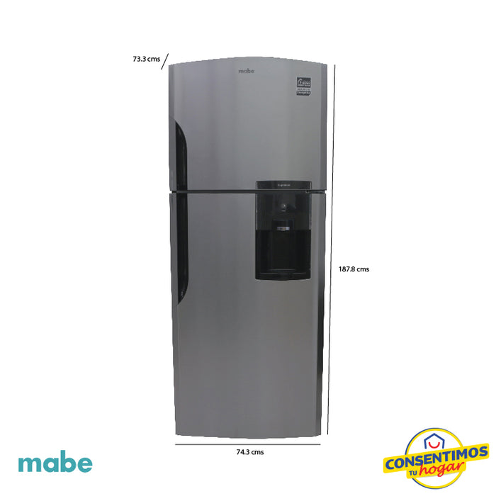 Refrigerador Mabe 510 litros RMS510IAMRE0 - Metálico